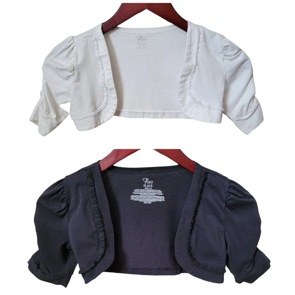 The Children's Place Ruffle Shrugs